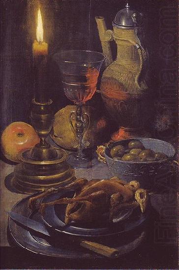 Georg Flegel Abendmahlzeit bei Kerzenschein china oil painting image